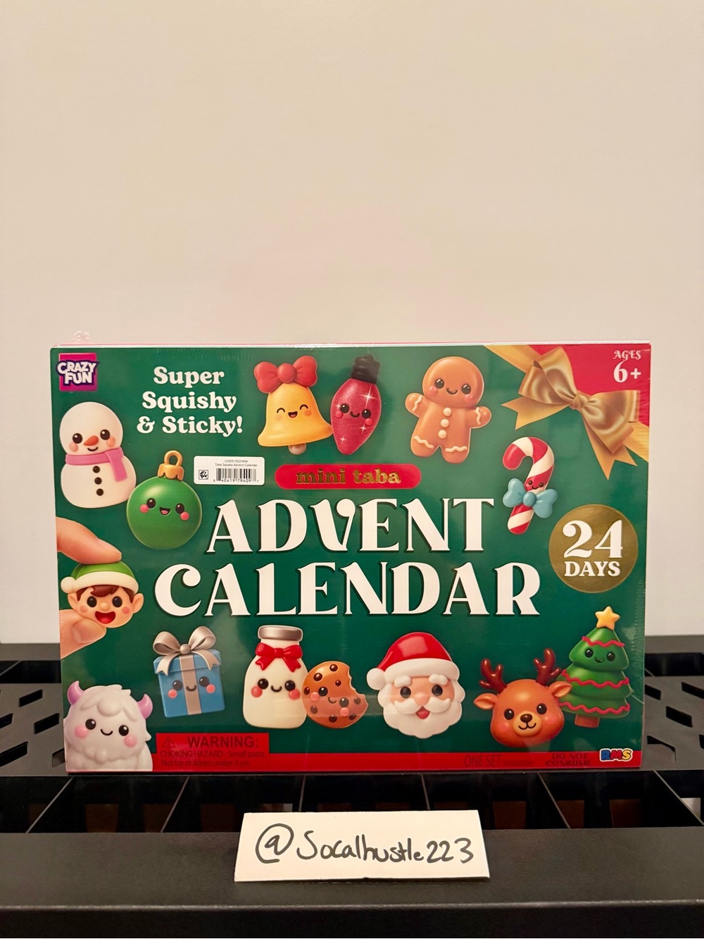 RMS Crazy Fun Mini Taba Christmas Advent Calendar 24 Days Viral Squishy NEW